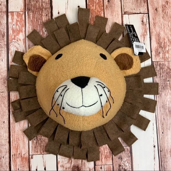 Lion plush hanging head  - Picture 1 of 6